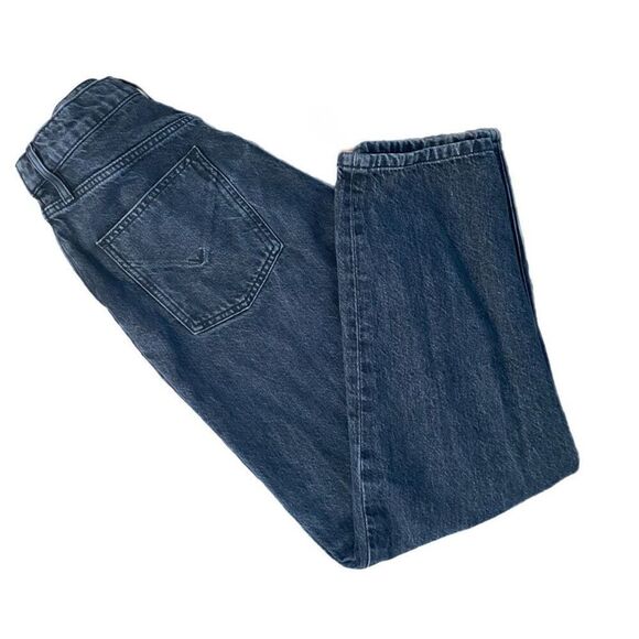 Hudson Elly Folded Criss Cross High Rise Crop Jeans - Picture 2 of 9